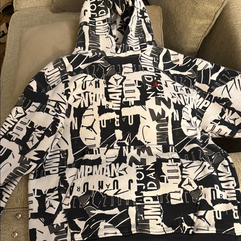 Jordan Monochrome Graphic Hoodie